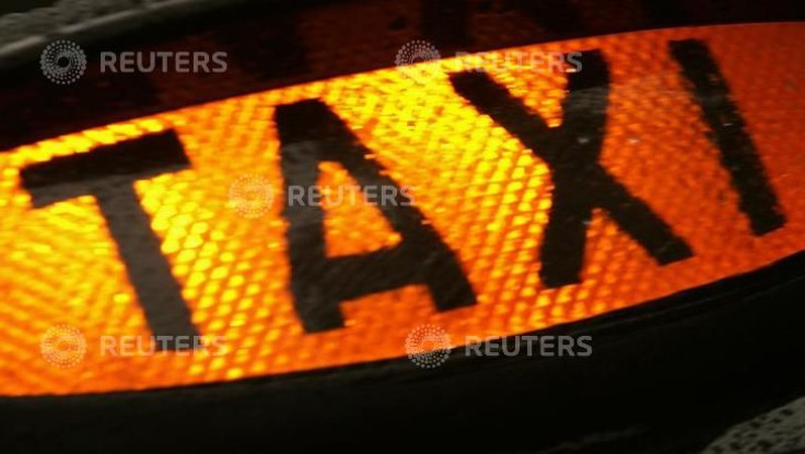 A Taxi Sign 