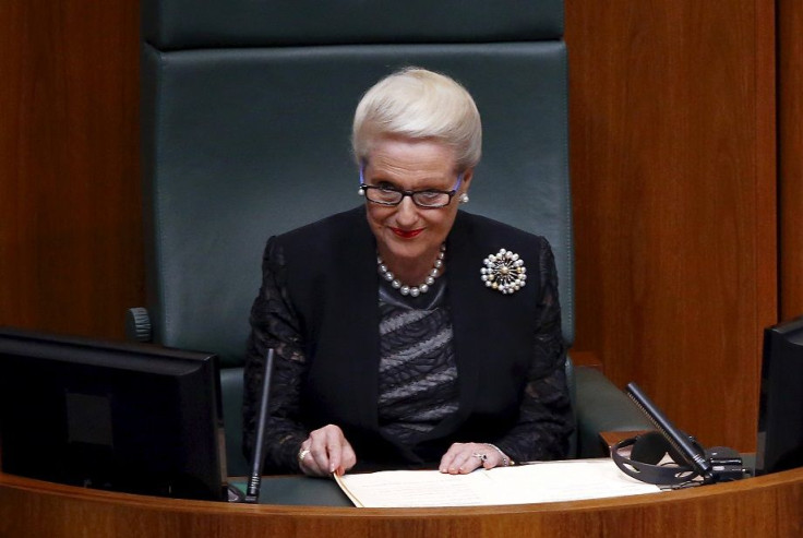 Speaker of the House of Representatives Bronwyn Bishop