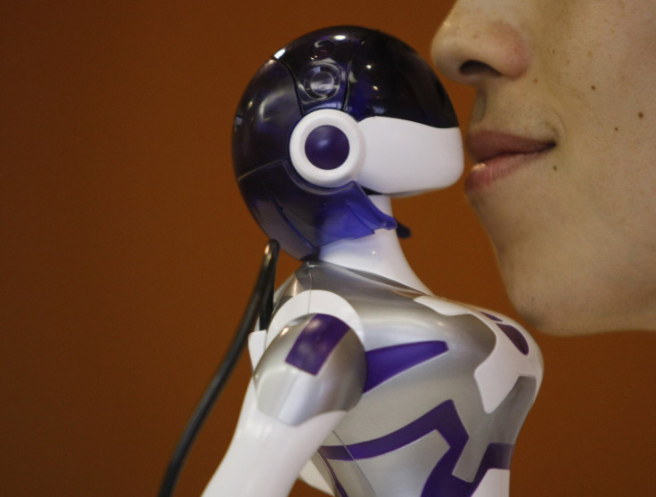 Robot kisses