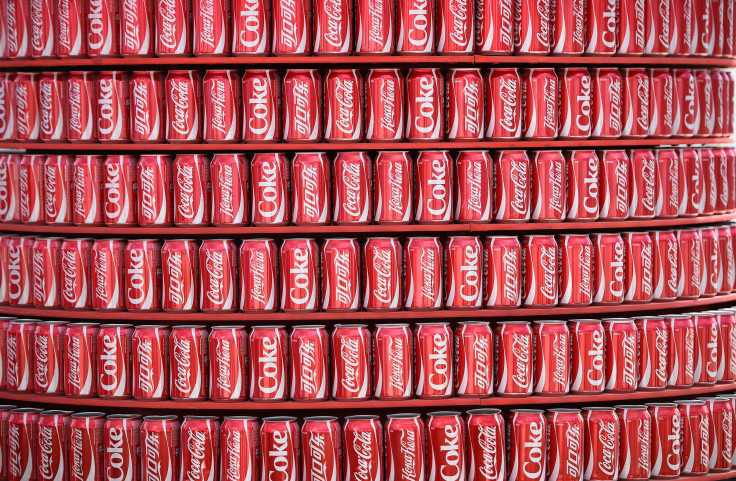 Coke in can