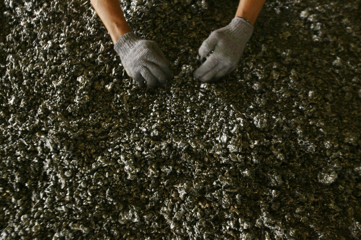 nickel ore in a ferronickel smelter