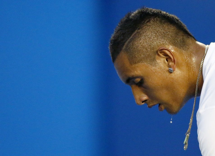 Nick Kyrgios of Australia