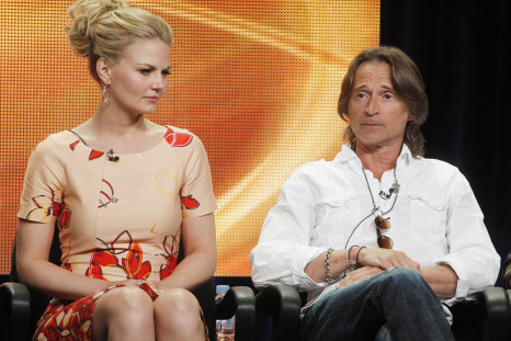 Actress Jennifer Morrison and actor Robert Carlyle who plays both Rumplestiltskin and Mr. Gold, on the new series "Once Upon A Time" speak during a panel session at the ABC Summer TCA Press  Tour in Beverly Hills , California August 7, 2011. 