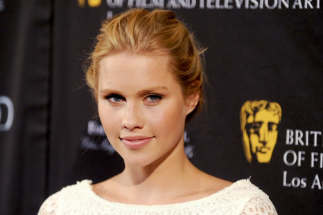 Actress Claire Holt arrives at the British Academy of Film and Television Arts Los Angeles  awards season Tea Party in Los Angeles, California, January 12, 2013. 
