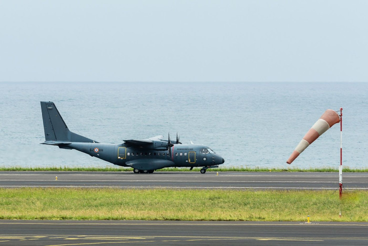 French military transport plane