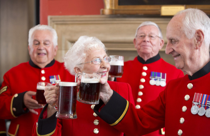 Chelsea pensioners' toast 