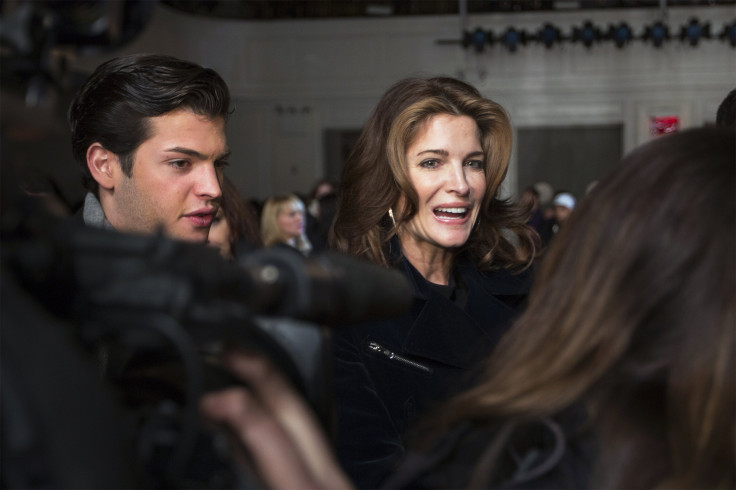 [13:19] Model Stephanie Seymour is seen before the Jason Wu Autumn/Winter 2013 collection show 