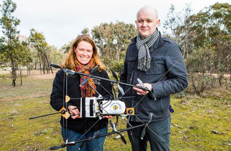 wildlife radio-tracking drone