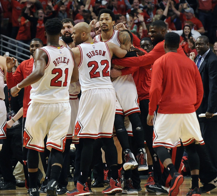 Chicago Bulls guard Derrick Rose