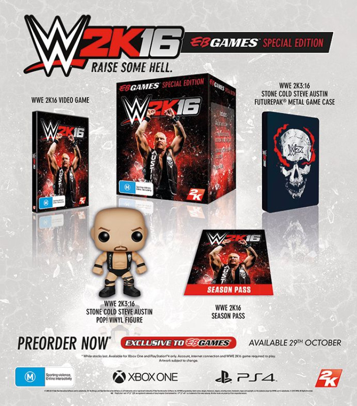 WWE 2K16 special edition