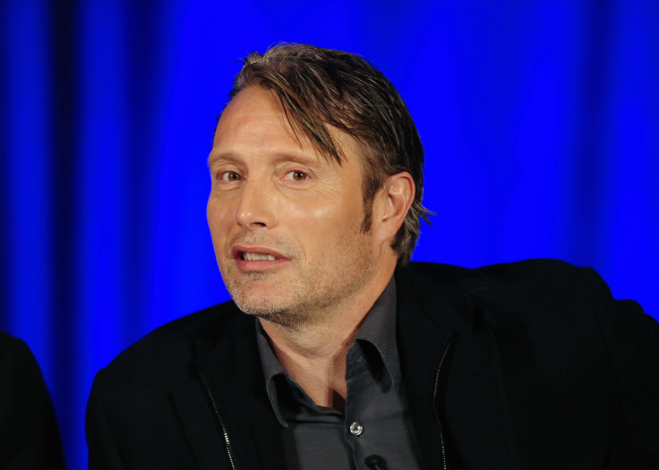 Danish actor Mads Mikkelsen from the NBC series "Hannibal" takes part in a panel discussion at the NBC portion of the 2014 Winter Press Tour