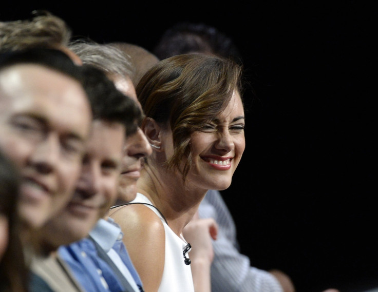 Cast member Natalie Brown of the new drama series "The Strain" participates in a panel discussion during FX Networks' portion of the 2014 Television Critics Association Cable Summer Press Tour in Beverly Hills, California July 21, 2014.