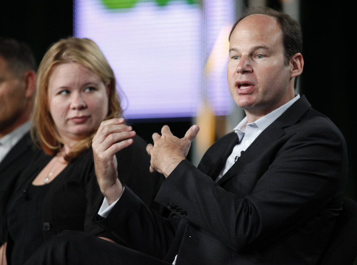 Executive producers Julie Plec (L) and Bob Levy of the new series "The Vampire Diaries" participate in a  panel discussion at the CW Television Network Summer 2009 Television Critics Association press tour in  Pasadena, California August 4, 2009. 