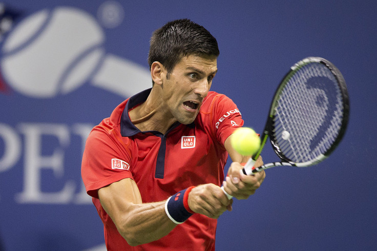 Novak Djokovic of Serbia