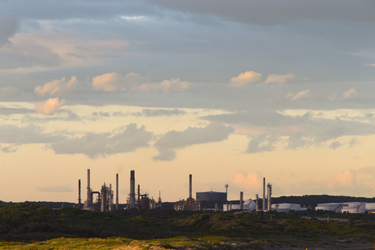 Oil refinery in Australia