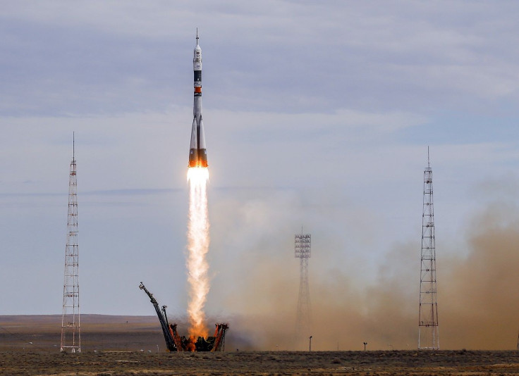 The Soyuz TMA-18M spacecraft