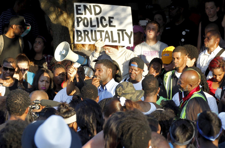 protest against police brutality in US