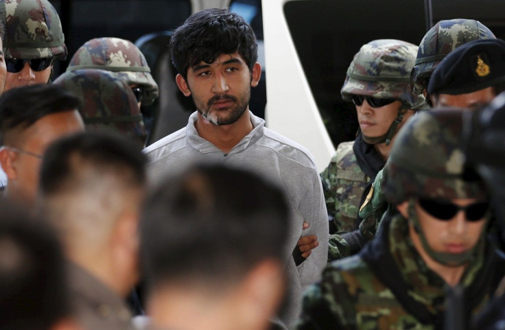 A suspect of the recent Bangkok blast