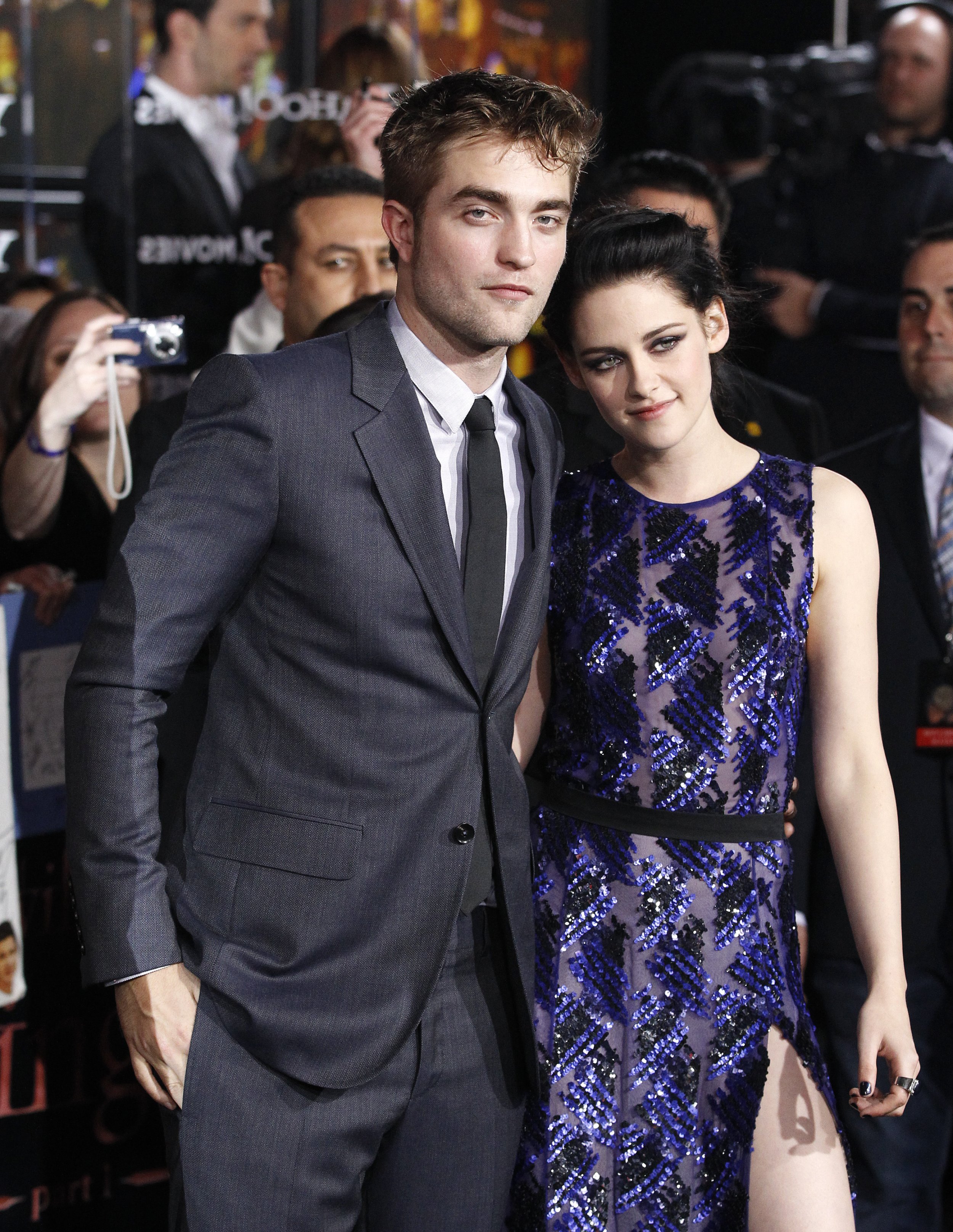 Robert Pattinson and Kristen Stewart 