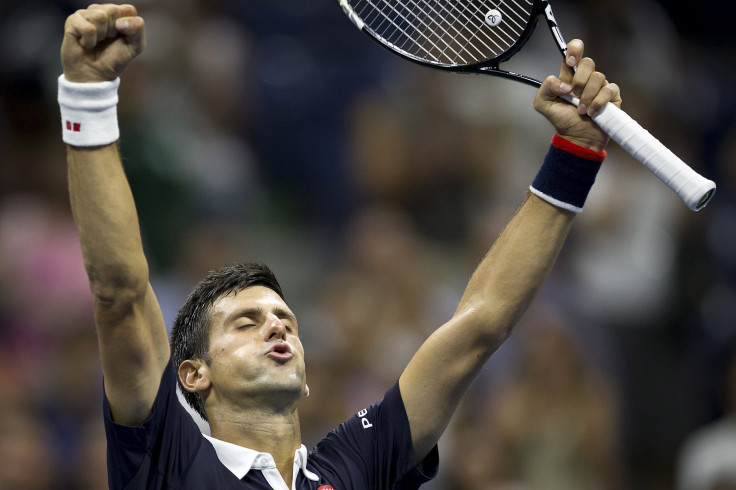 Novak Djokovic of Serbia