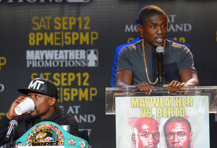 Mayweather-Berto Press Conference last August