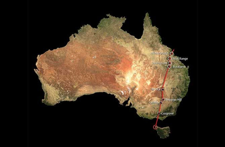 cosgrove volcano chain Australia