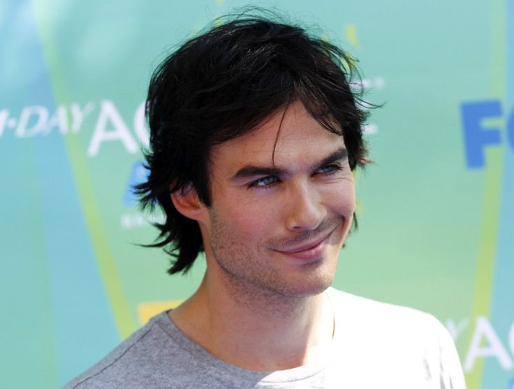 Actor Ian Somerhalder arrives at the Teen Choice Awards in Los Angeles August 7, 2011. 