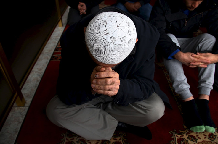 A Muslim worshipper 