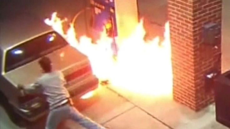 Gas Station Fire