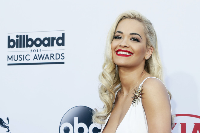 Singer Rita Ora arrives at the 2015 Billboard Music Awards in Las Vegas, Nevada May 17, 2015. 
