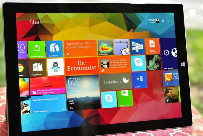 Microsoft Surface Pro 3 with Windows 10