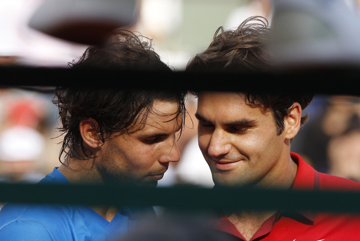 Nadal and Federer in 2011