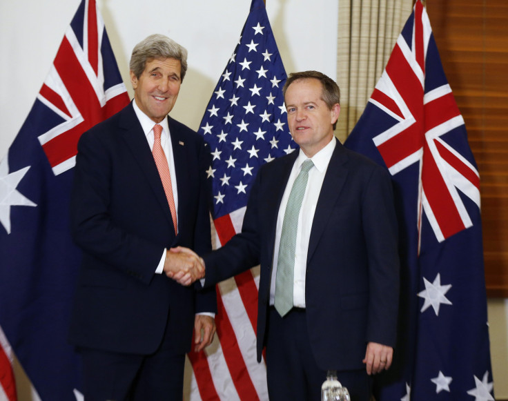 Bill Shorten and john Kerry