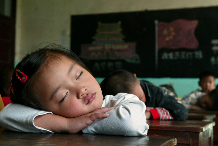 Child napping