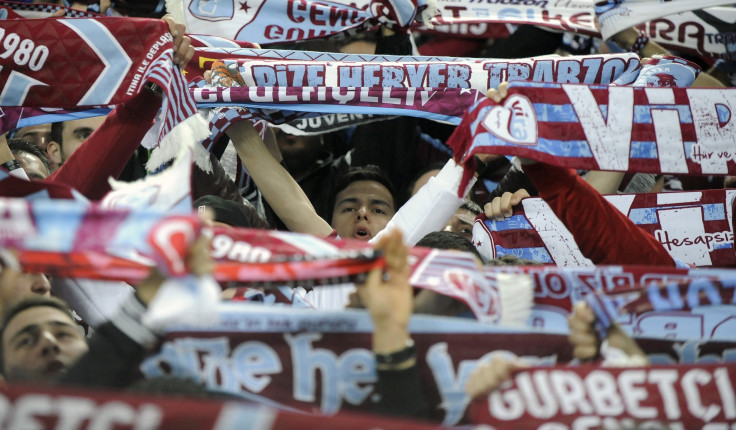 Trabzonspor fans supporting their club