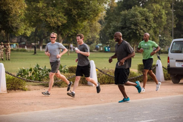 Zuckerberg Running