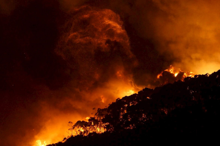 Wye River bushfires during the 2015/16 El Nino event