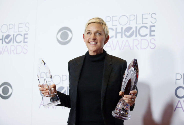 Ellen DeGeneres at 2016 People's Choice Awards