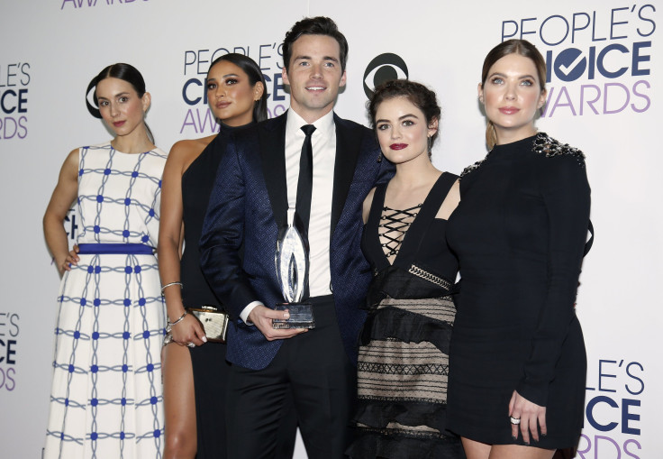 The cast of "Pretty Little Liars" 