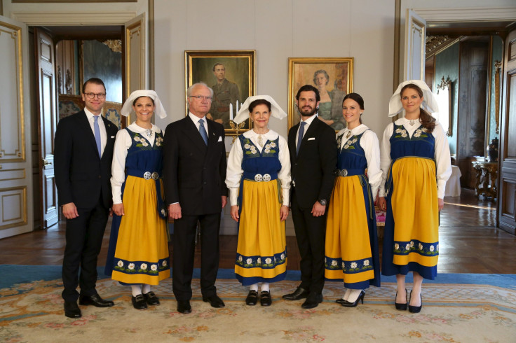 Members of the Swedish royal family