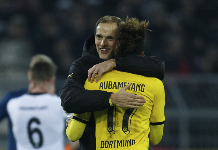 Tuchel embraces Aubameyang