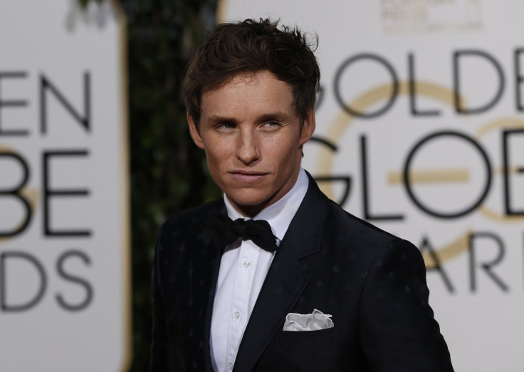 Actor Eddie Redmayne arrives at the 73rd Golden Globe Awards 