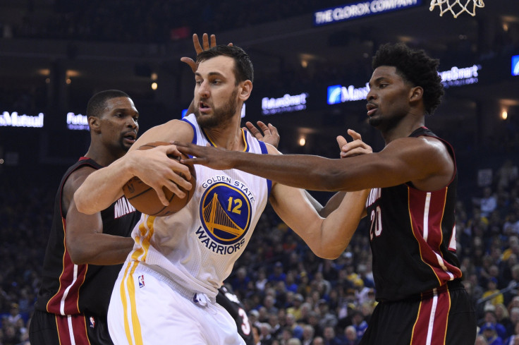 Andrew Bogut vs Heat