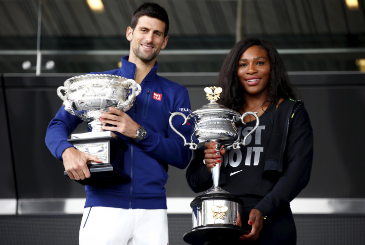 Novak Djokovic and Serena Williams