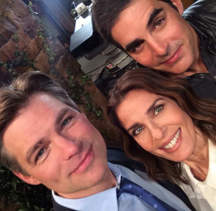 Kristian Alfonso with co-stars