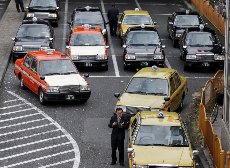 Taxi Cabs in Japan