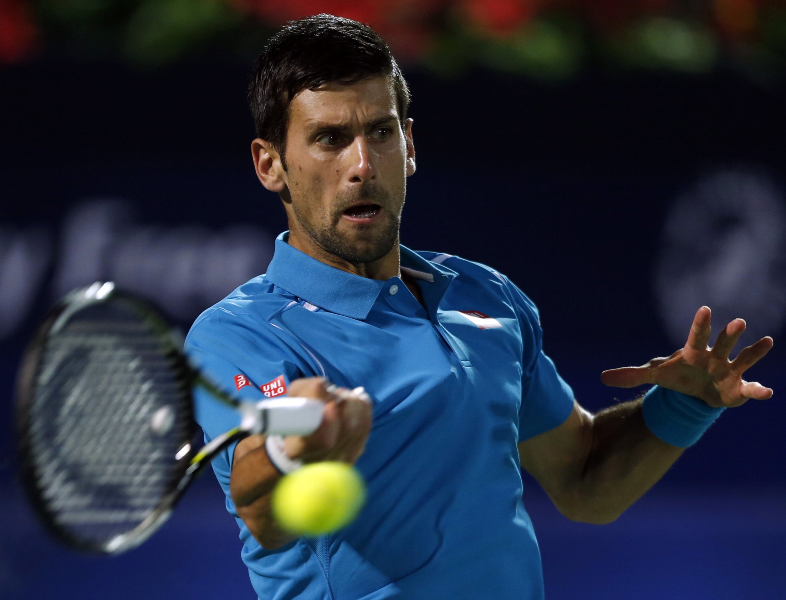 Watch Dubai Tennis Championships Novak Djokovic vs Malek Jaziri second