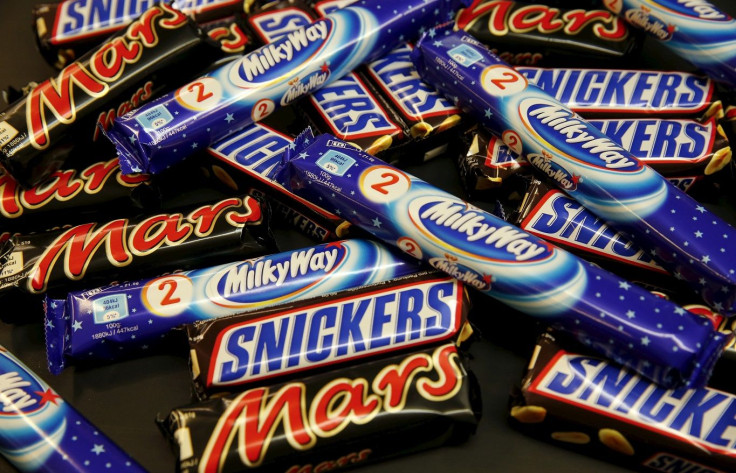 Mars and Snickers bars