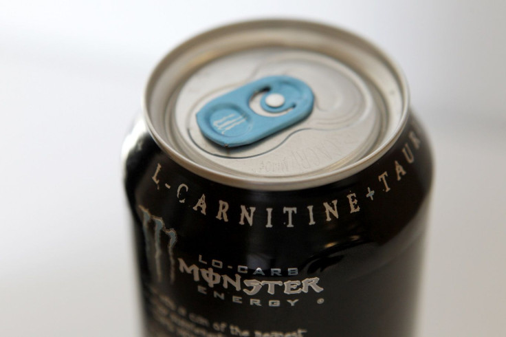 A can of Monster energy drink is shown in this photo illustration in Los Angeles October 23, 2012.