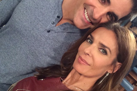 Kristian Alfonso and Galen Gering